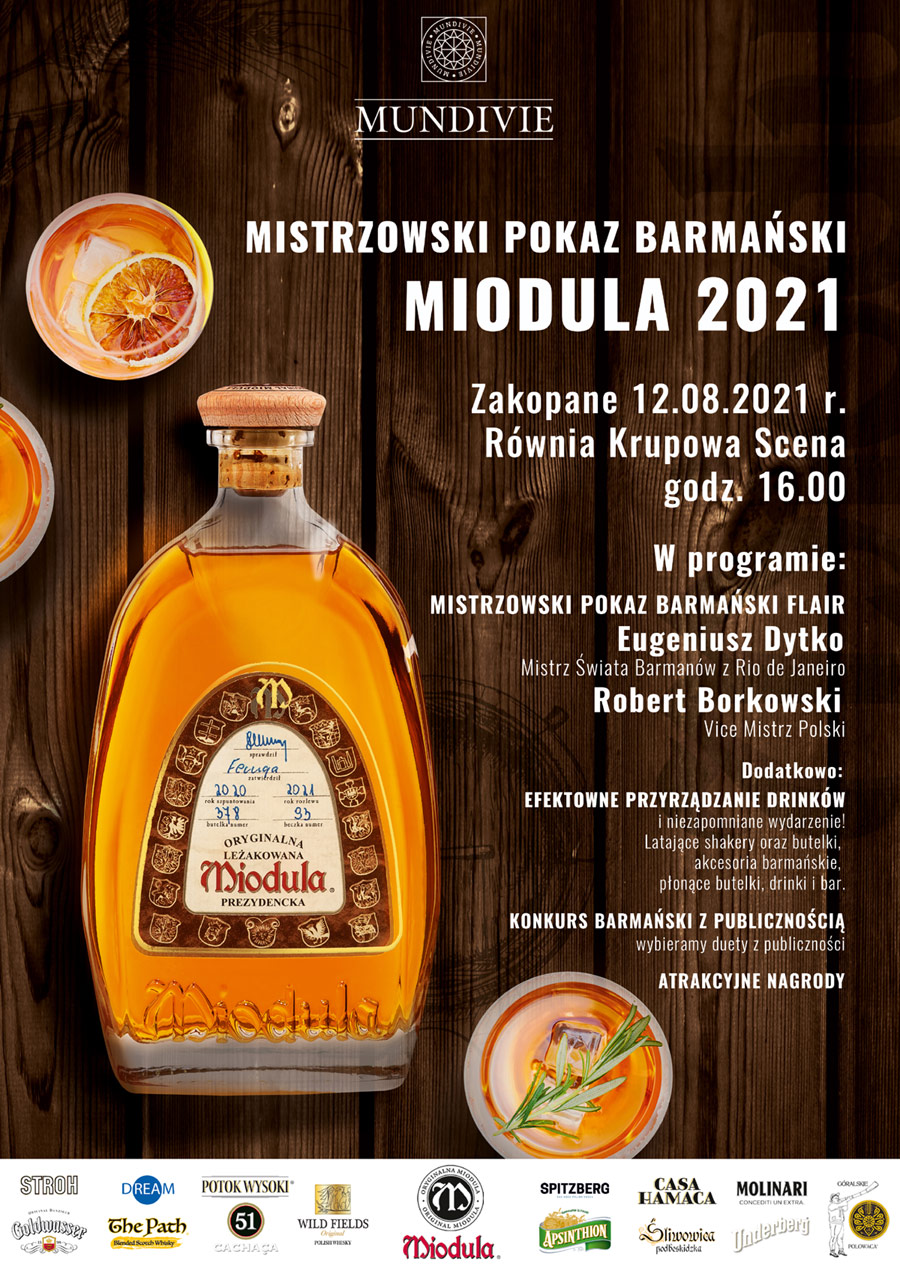 02.08.2021  - Bartending Master Show with Bartending Competition Miodula 2021