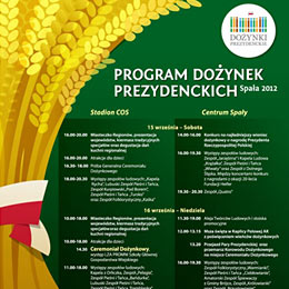 15-16.09.2012 -  Dożynki Prezydenckie