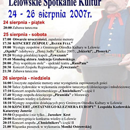 24-26.08.2007  - V. Święto Ciulimu i Czulentu