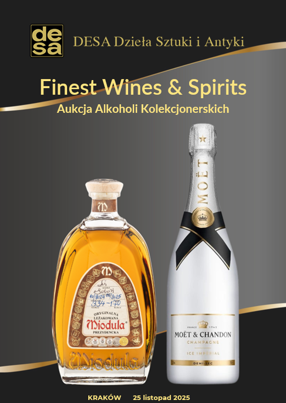 25.11.2025 DESA Aukcja Alkoholi Kolekcjonerskich