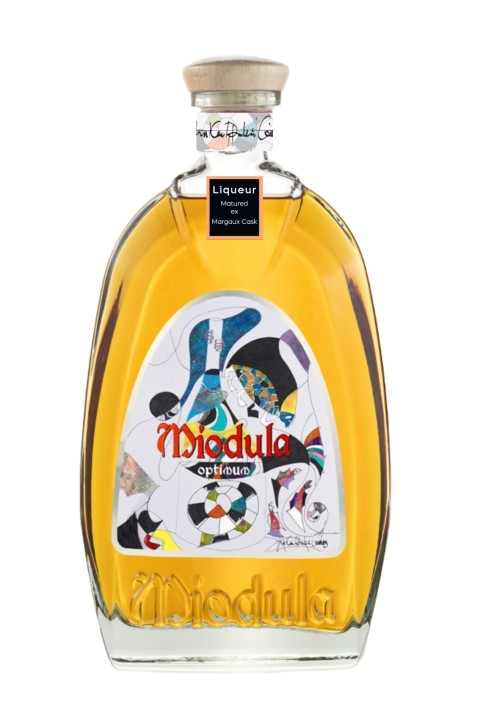 Oryginalna Leżakowana Miodula Prezydencka Margaux Cask 0,5L 40% - edycja Optimum Jan Kanty Pawluśkiewicz