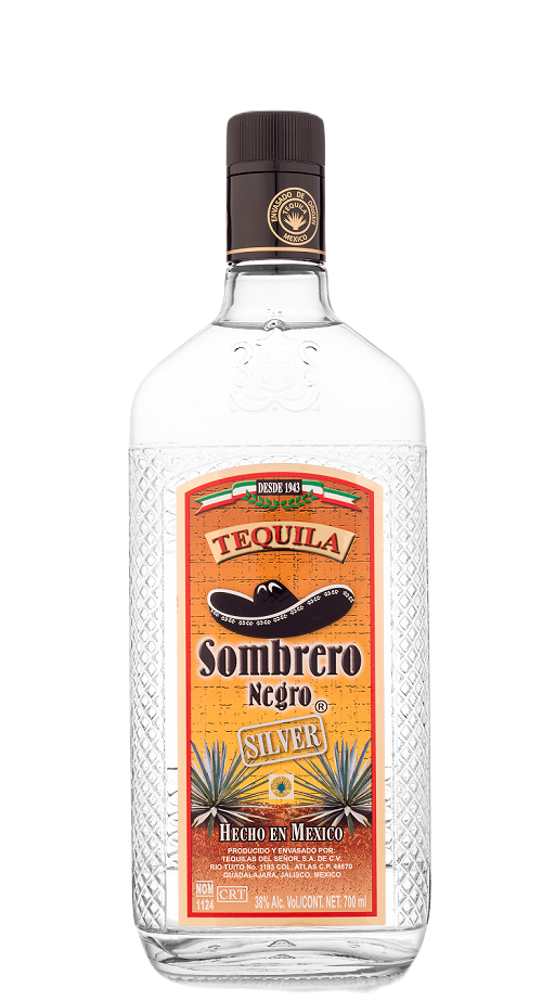 Tequila Sombrero Negro Silver 0.7L 38%