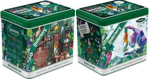 UNDERBERG Gift tin 2024 12x0,02L 44%