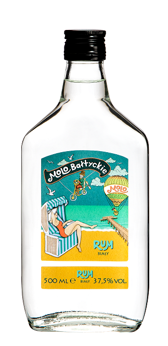 Molo Bałtyckie Rum Biały 37,5% vol.
