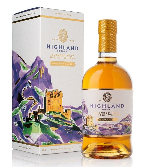 Hunter Laing Blended Malt Scotch - Highland Journey 0,7l 46,2%