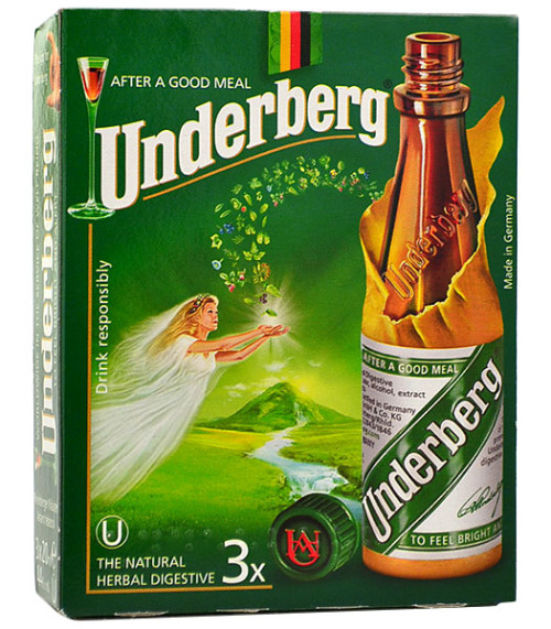 UNDERBERG off-trade 3x0,02L 44%