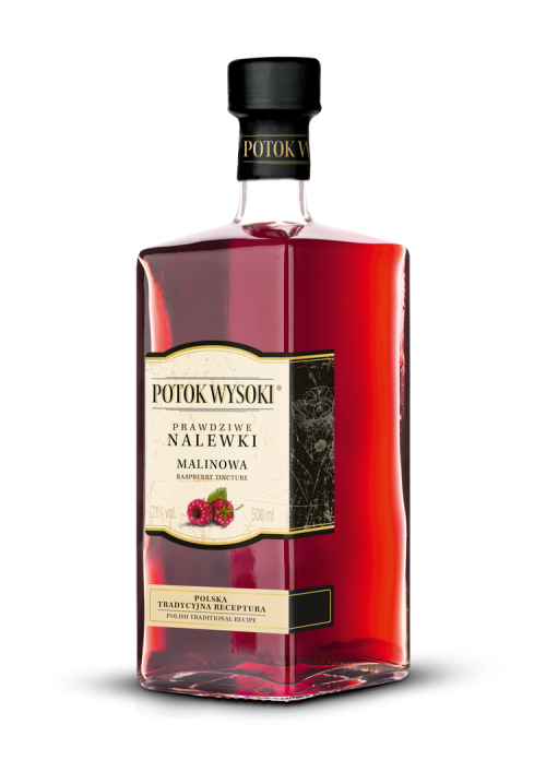 Prawdziwe Nalewki Malinowa 21%